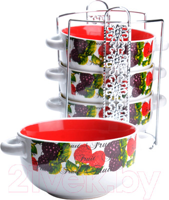 Набор суповых тарелок Loraine 27310 (5шт)