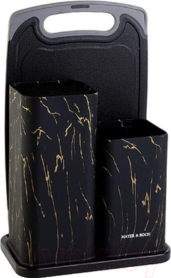 Подставка для ножей Mayer&Boch 31302 (с разделочной доской)