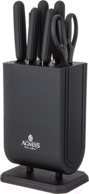 Набор ножей Agness 911-741 (с ножницами и мусатом)
