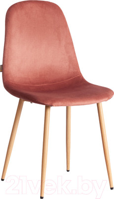 Стул Tetchair Breeze JSC-58 (коралловый/натуральный)