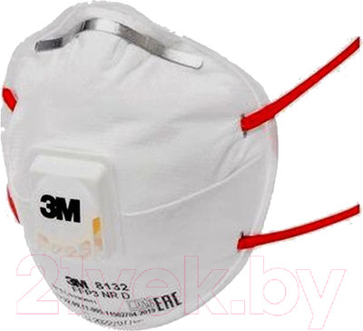 Респиратор 3M 8132 (с клапаном выдоха)