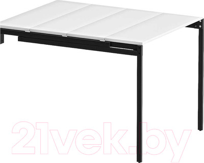 Обеденный стол Макс Стайл W960 4 полки (Egger белый классический W960 ST7)