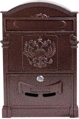 Почтовый ящик Аллюр Герб №4011 (медь)