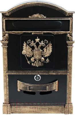 Почтовый ящик Аллюр Герб №4011В (старая бронза)