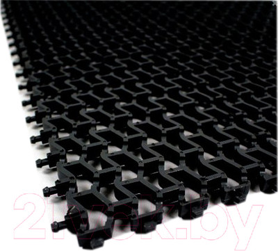 Коврик грязезащитный No Brand Пила 102x600 (черный)