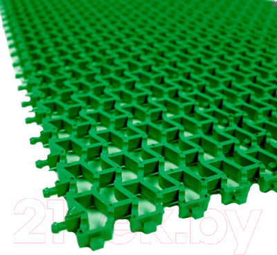 Коврик грязезащитный No Brand Пила 102x600 (зеленый)