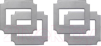 Комплект салфеток для робота-мойщика окон Hutt W55 (4шт, серый)