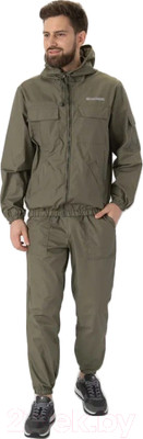 Костюм для охоты и рыбалки Huntsman Стрелок летний Сорочка смесовая Хаки (р-р 56-58/170-176)