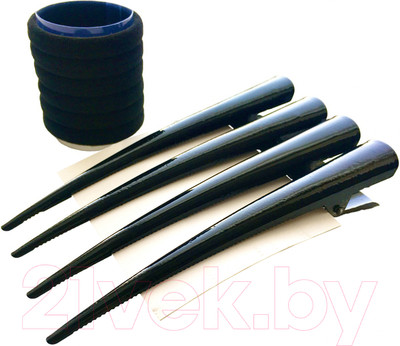 Комплект аксессуаров для волос Margo 445-5 (10шт, черный)