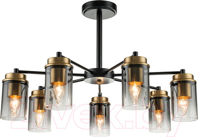 Люстра ESCADA 2118/7P (Black/Brass)
