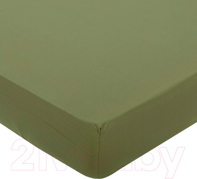 Простыня АртПостель Олива на резинке 981 (90x200)