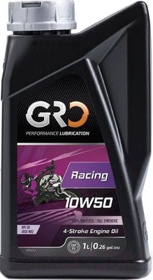 Моторное масло GRO Racing 10W50 / 9007490 (1л)