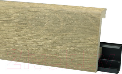 Плинтус Winart Quadro Pro WP045 80мм Кедр испанский (2м, с тиснением)