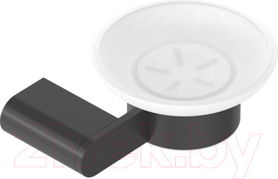 Мыльница Cezares STYLUS-SODS-NOP (черный матовый)