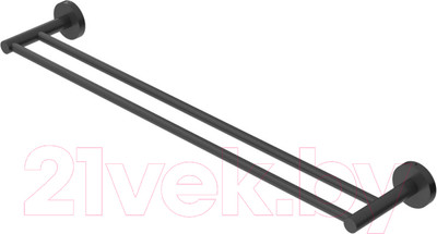 Держатель для полотенца Cezares RELAX-THD-65-NOP (черный матовый)