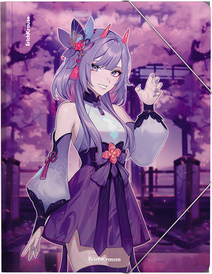 Папка для бумаг Erich Krause Manga / 61206 (сиреневый)