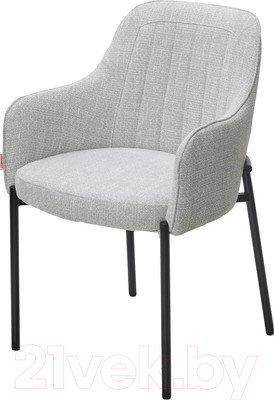 Стул M-City Wilson / 629M05431 (daly-11 светло-серый ткань/черный)