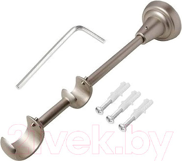 Кронштейн для карниза Lm Decor Двойной YB007 D25/16мм (сатин)