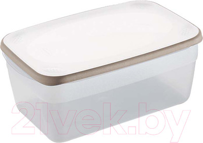 Емкость для хранения Stefanplast 01541 (прозрачный/белый/светло-серый)