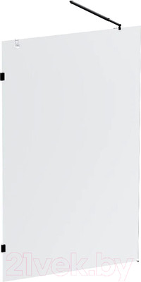 Душевая стенка AM.PM X-Joy 120x195 / W94WI-120-F1-BTE (черный/прозрачное стекло)