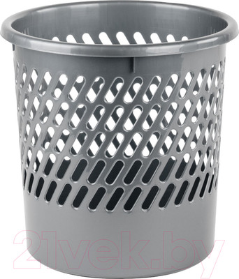 Корзина для бумаг Staff Basic / 237918 (серый)