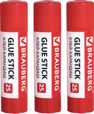 Клей-карандаш Brauberg 271306 (3шт)