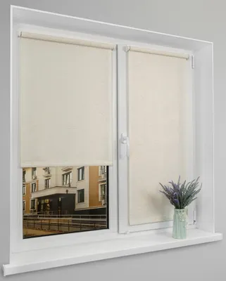 Рулонная штора Lm Decor LM 46-02 90x160 (бежевый)