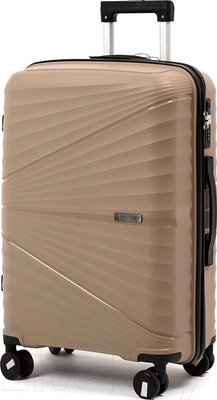 Чемодан на колесах PRIDE РР-9702 (M, кофейный)