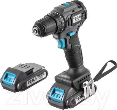 Аккумуляторная дрель-шуруповерт Tesla TCD14BL / 840368