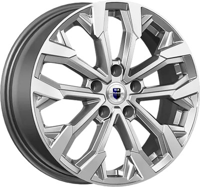 Литой диск K&K Морейн 17x6.5" 5x108мм DIA 63.35мм ET 50мм Дарк платинум