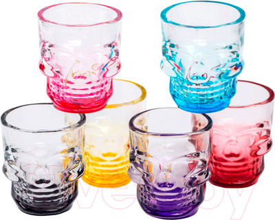 Набор шотов Glasserie Skull Colors GL001 (6шт)