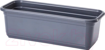 Кашпо Formplastic Venus 70см / FP-5180-014 (матовый антрацитовый)