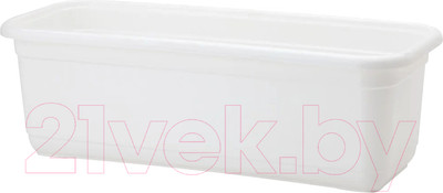 Кашпо Formplastic Venus 80см / FP-5185-011 (матовый белый)