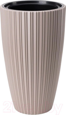 Кашпо Formplastic Mika Slim 30см / FP-5100-051 (серо-бежевый)