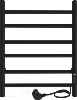 Полотенцесушитель электрический ProHeat Line 50х60 (терморегулятор, таймер, черный муар)