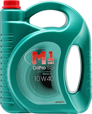 Моторное масло M1 One OilPro Semi Synthetic SG/CF 10W40 / 210134 (4.5л)