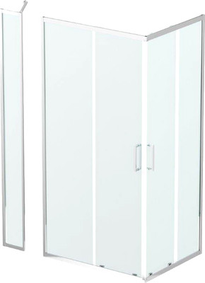 Душевой уголок BelBagno LUCE-AH-21-100/80-C-Cr