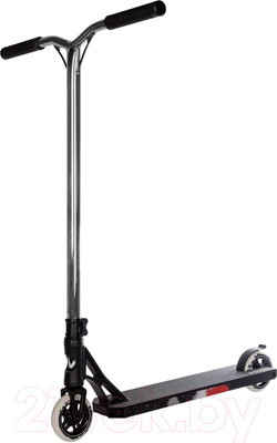 Самокат трюковый Novatrack Psycho 90 / 110A.PSYCHO.SL23 (черный/серебристым)