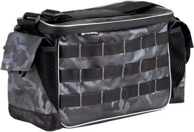 Сумка рыболовная Yaman Base Lure Bag / Y-BLB-01 (L, серый камуфляж)