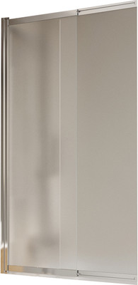 Стеклянная шторка для ванны BelBagno LUCE-VF-11-90/145-P-Cr