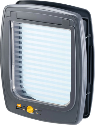 Откидная дверца для животных Ferplast Swing 11 Tunnel / 72106021 (серый)