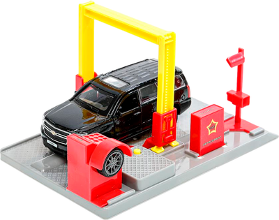 Автосервис игрушечный Технопарк SERVICE-17PL-THE