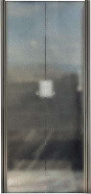 Душевая дверь MaybahGlass 198x89 / MGD-436-5 (сатин стекло/хром матовый)