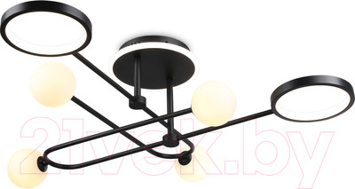 Люстра Ambrella Comfort FL66232/6 BK (черный)