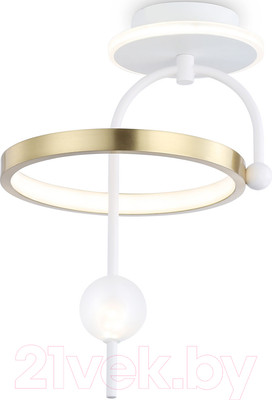 Люстра Ambrella Comfort FL66422 WH/GD (белый/золото)