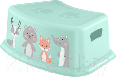 Табурет-подставка Пластишка 431316509  (зеленый)