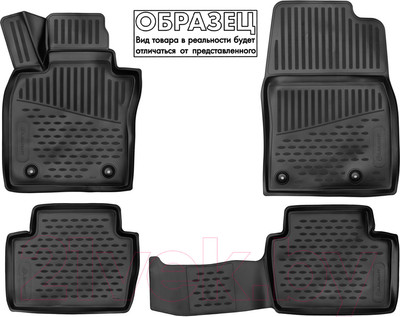 Комплект ковриков для авто ELEMENT ELEMENT3DAN0341210K для Buick Encore GX 2020 (3шт)