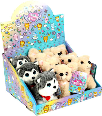 Мягкая игрушка Добрые игрушки Милые щенки / M098800-14D