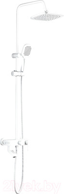 Душевая система со смесителем Ekko E2507-8 (белый матовый)