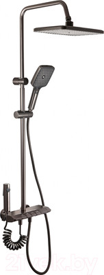 Душевая система Ekko E2509-21 (темно-серый)